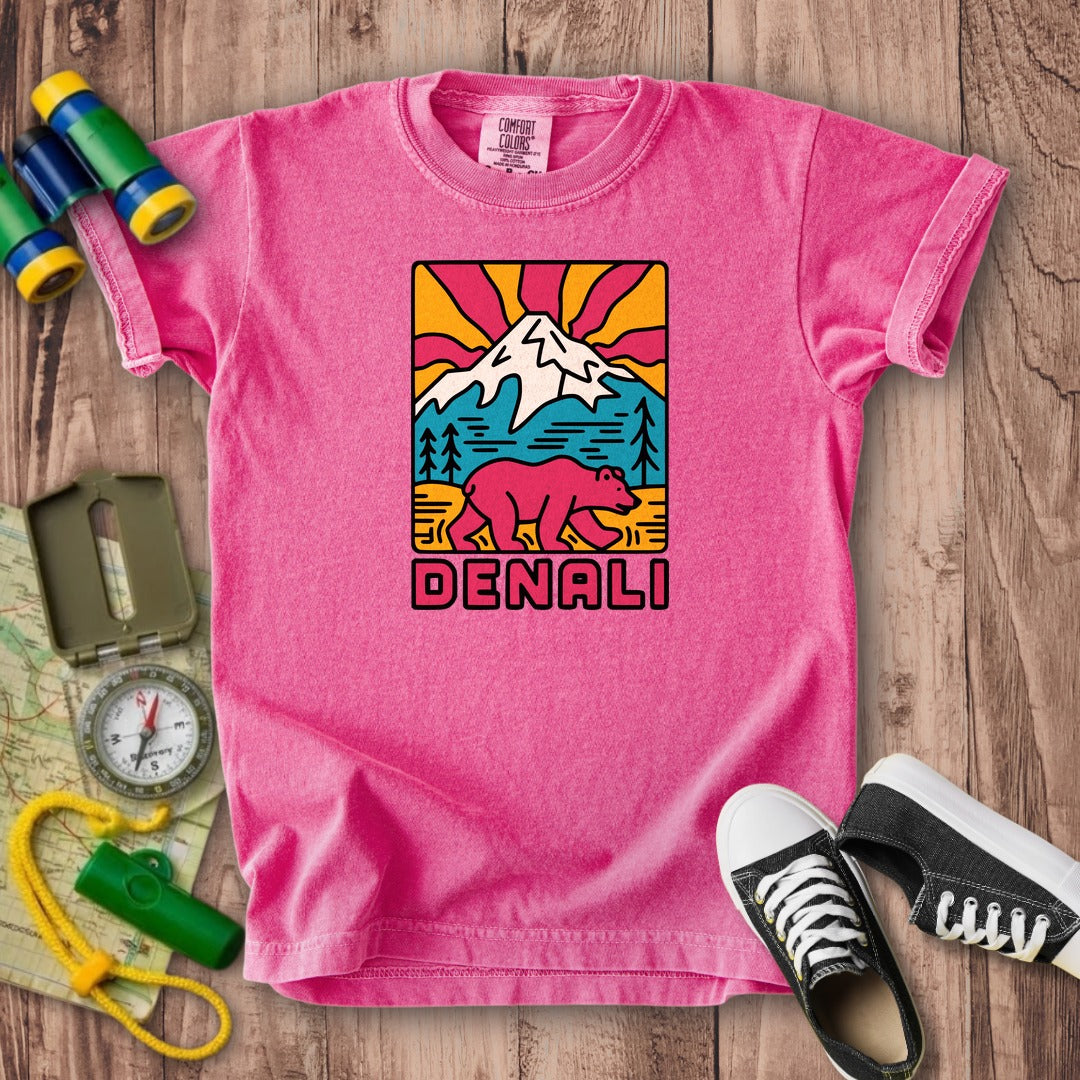 Denali National Park 2 Kids Cotton T-Shirt