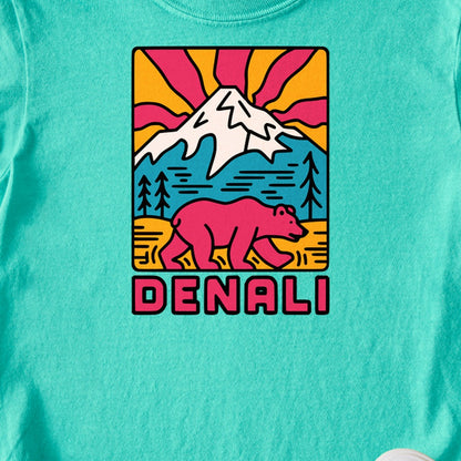 Denali National Park 2 Kids Cotton T-Shirt