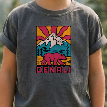 Denali National Park 2 Kids Cotton T-Shirt