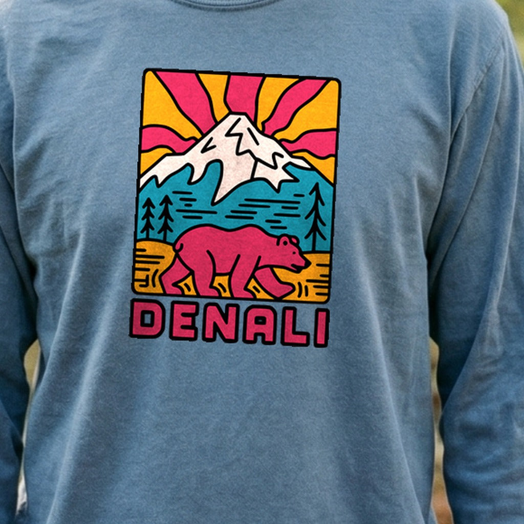 Denali National Park 2 Cotton Long Sleeve