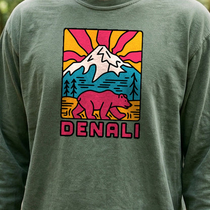 Denali National Park 2 Cotton Long Sleeve