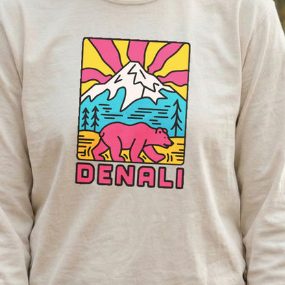 Denali National Park 2 Cotton Long Sleeve