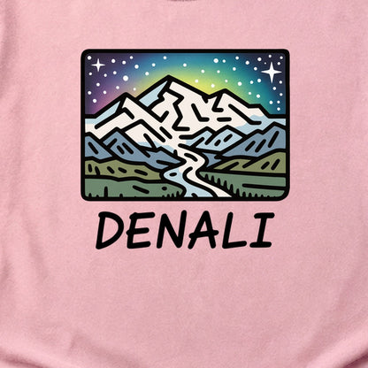Denali at Night Cotton T-Shirt