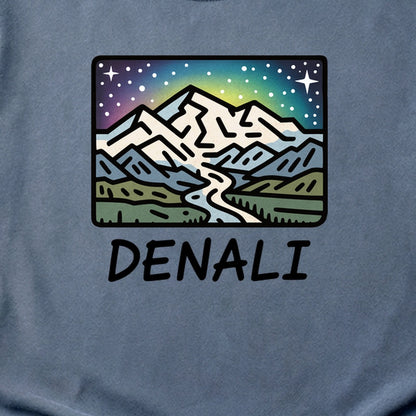 Denali at Night Cotton T-Shirt