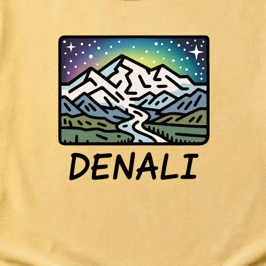 Denali at Night Cotton T-Shirt