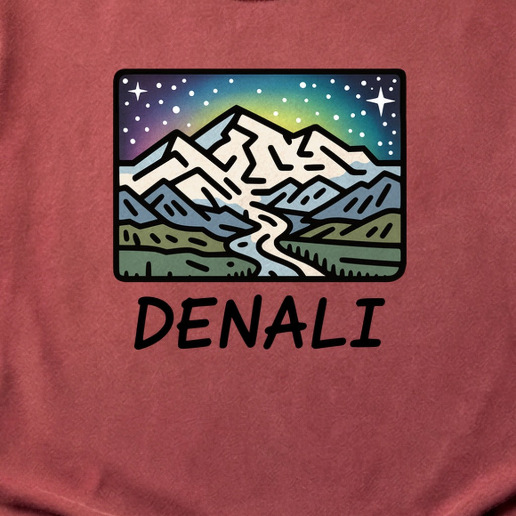 Denali at Night Cotton T-Shirt