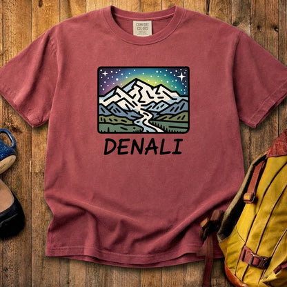 Denali at Night Cotton T-Shirt