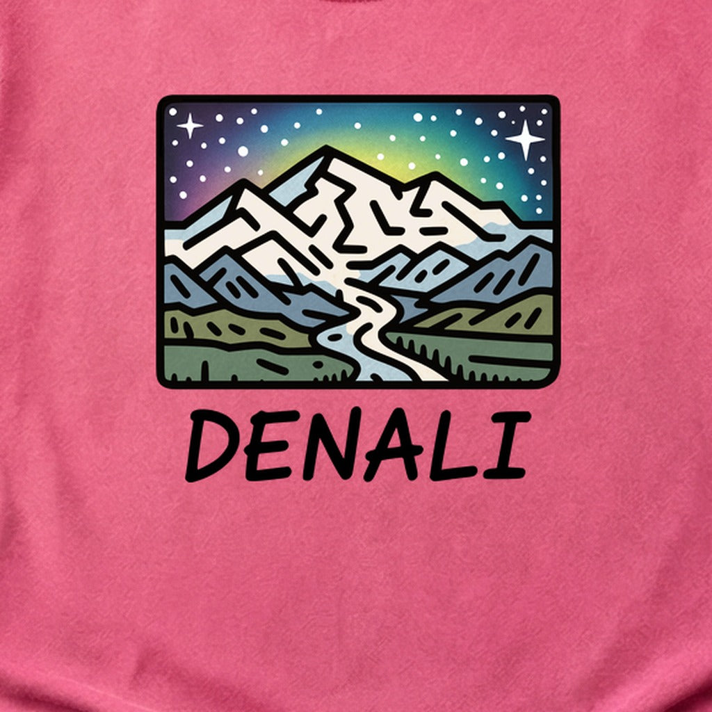 Denali at Night Cotton T-Shirt