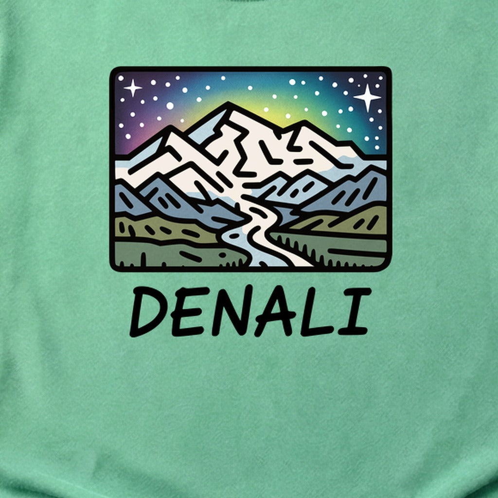 Denali at Night Cotton T-Shirt