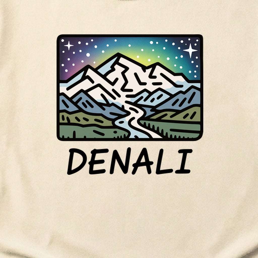 Denali at Night Cotton T-Shirt