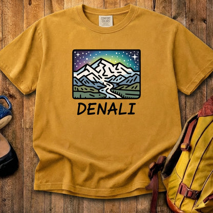Denali at Night Cotton T-Shirt