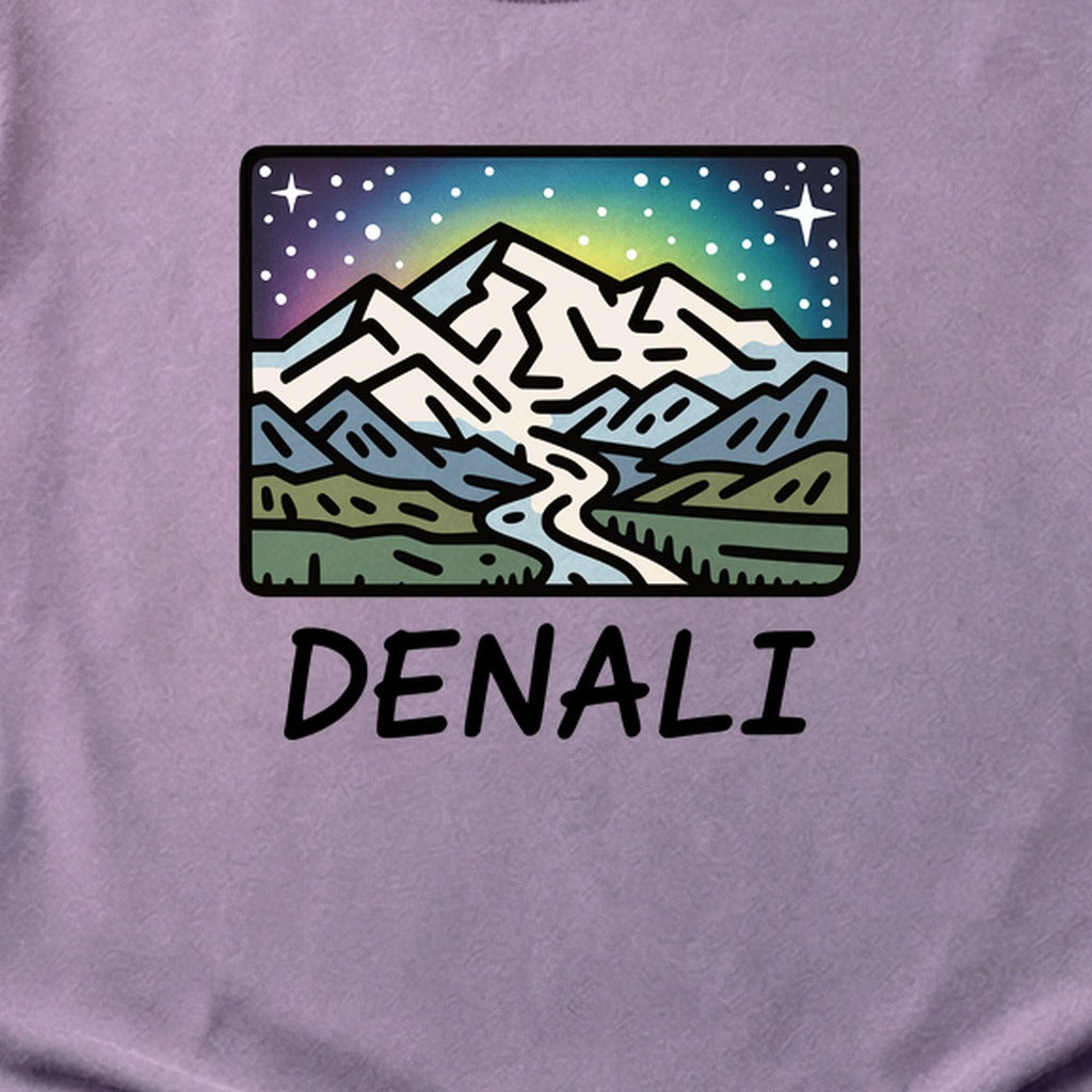 Denali at Night Cotton T-Shirt