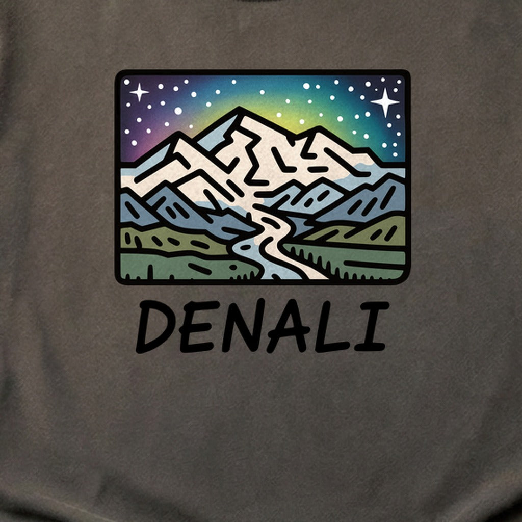 Denali at Night Cotton T-Shirt