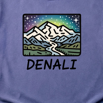 Denali at Night Cotton T-Shirt