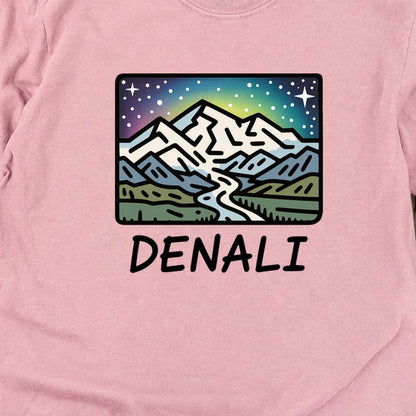 Denali at Night Cotton Long Sleeve
