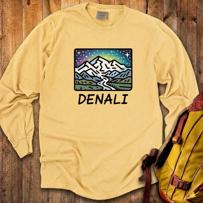 Denali at Night Cotton Long Sleeve