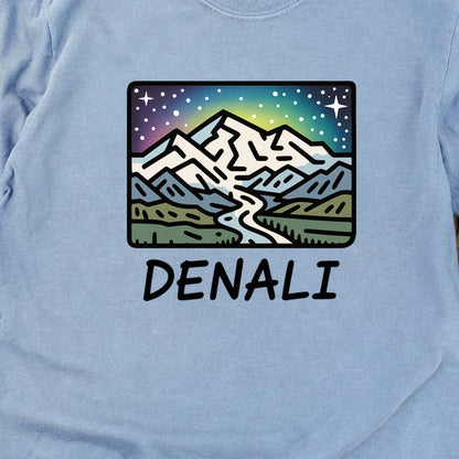 Denali at Night Cotton Long Sleeve