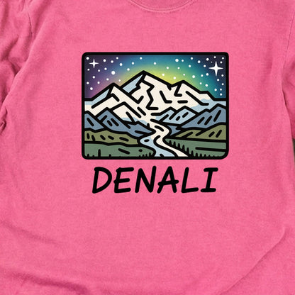 Denali at Night Cotton Long Sleeve