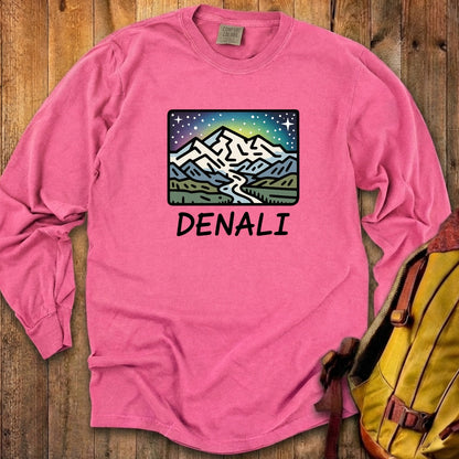 Denali at Night Cotton Long Sleeve