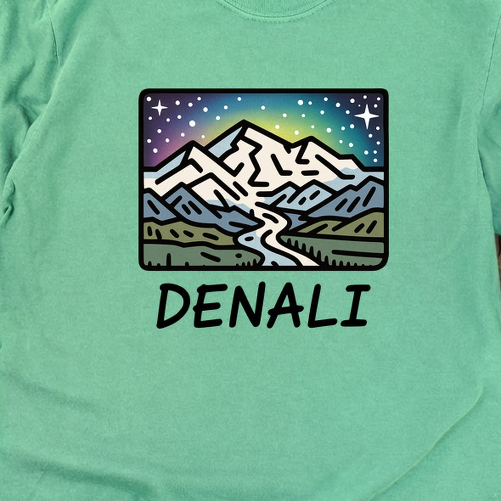 Denali at Night Cotton Long Sleeve