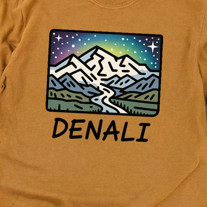 Denali at Night Cotton Long Sleeve