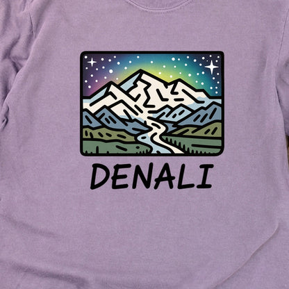 Denali at Night Cotton Long Sleeve