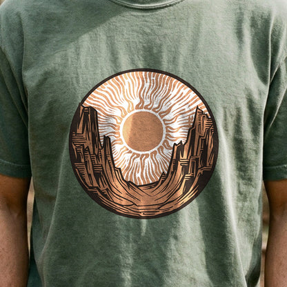 Desert Sun Cotton T-Shirt