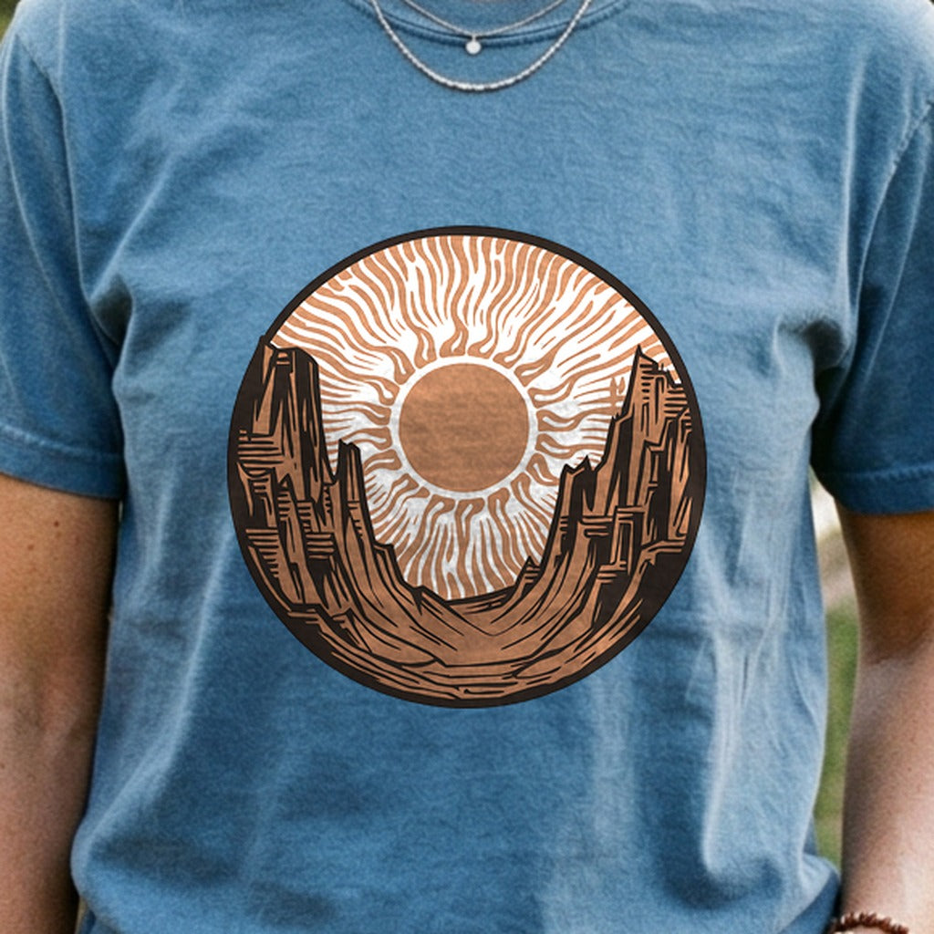 Desert Sun Cotton T-Shirt