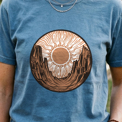 Desert Sun Cotton T-Shirt