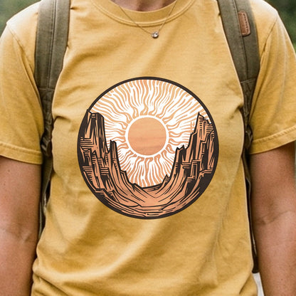 Desert Sun Cotton T-Shirt