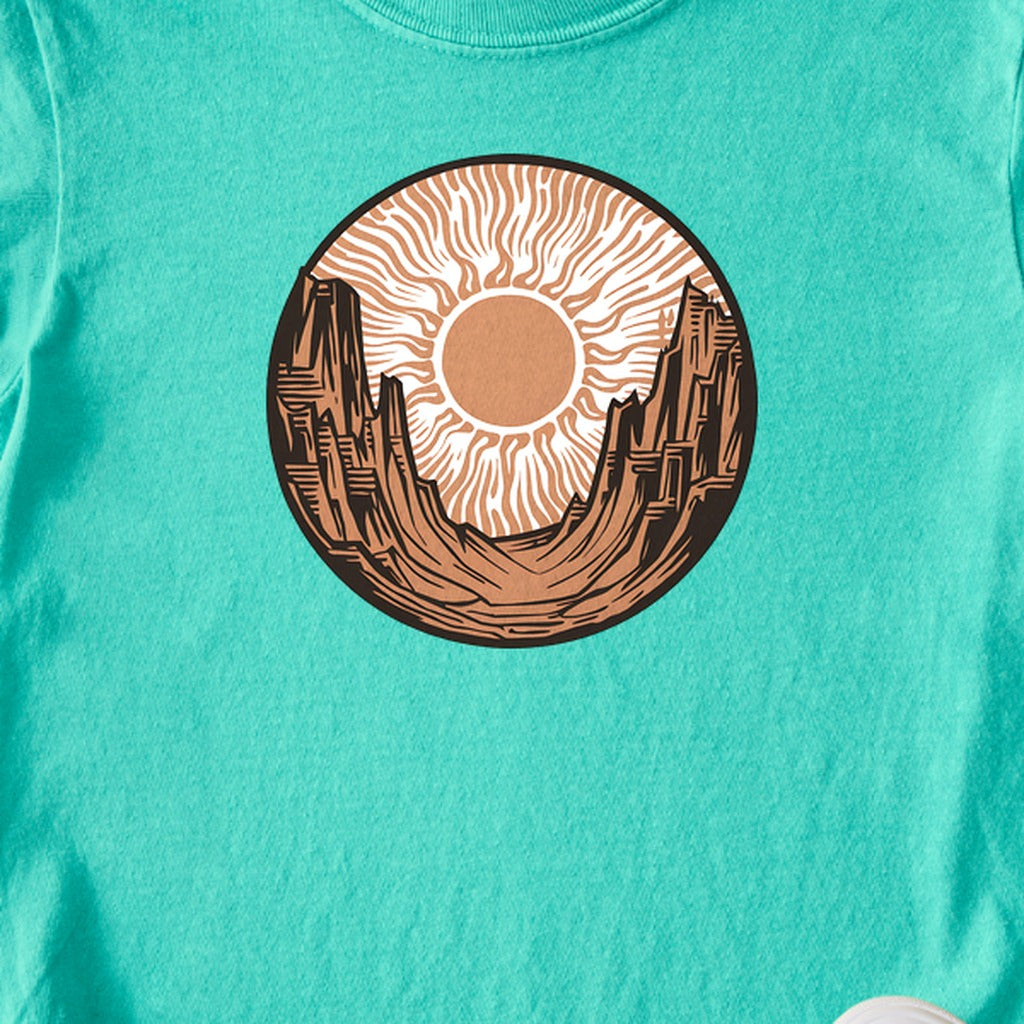 Desert Sun Kids Cotton T-Shirt