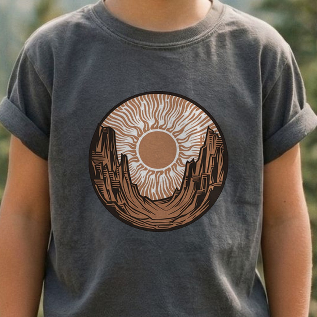 Desert Sun Kids Cotton T-Shirt