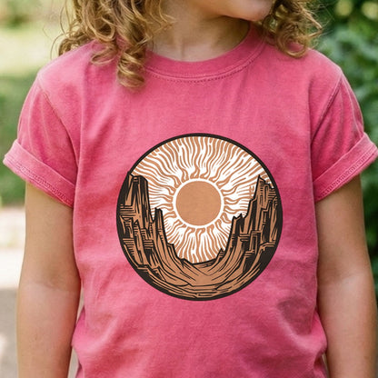 Desert Sun Kids Cotton T-Shirt