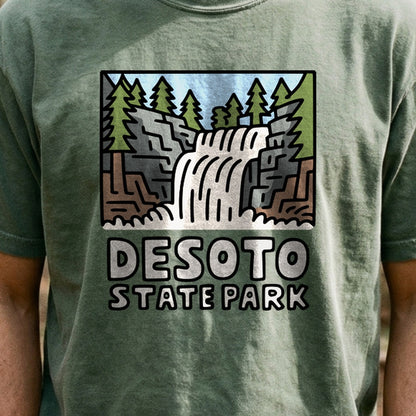 Desoto State Park Cotton T-Shirt