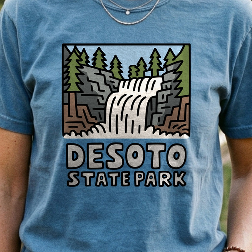 Desoto State Park Cotton T-Shirt