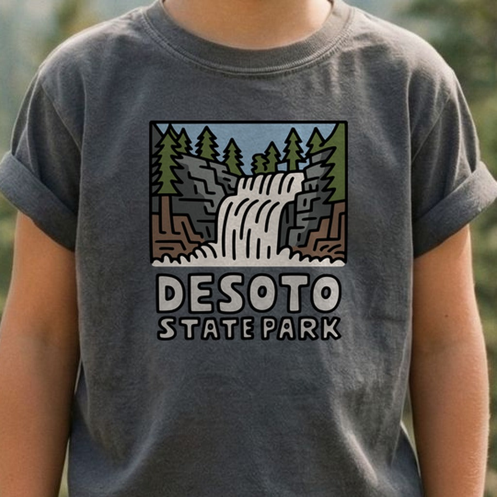 Desoto State Park Kids Cotton T-Shirt