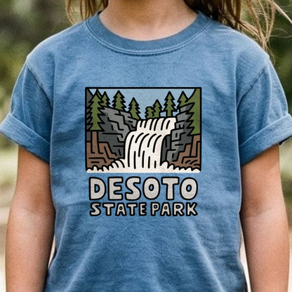 Desoto State Park Kids Cotton T-Shirt