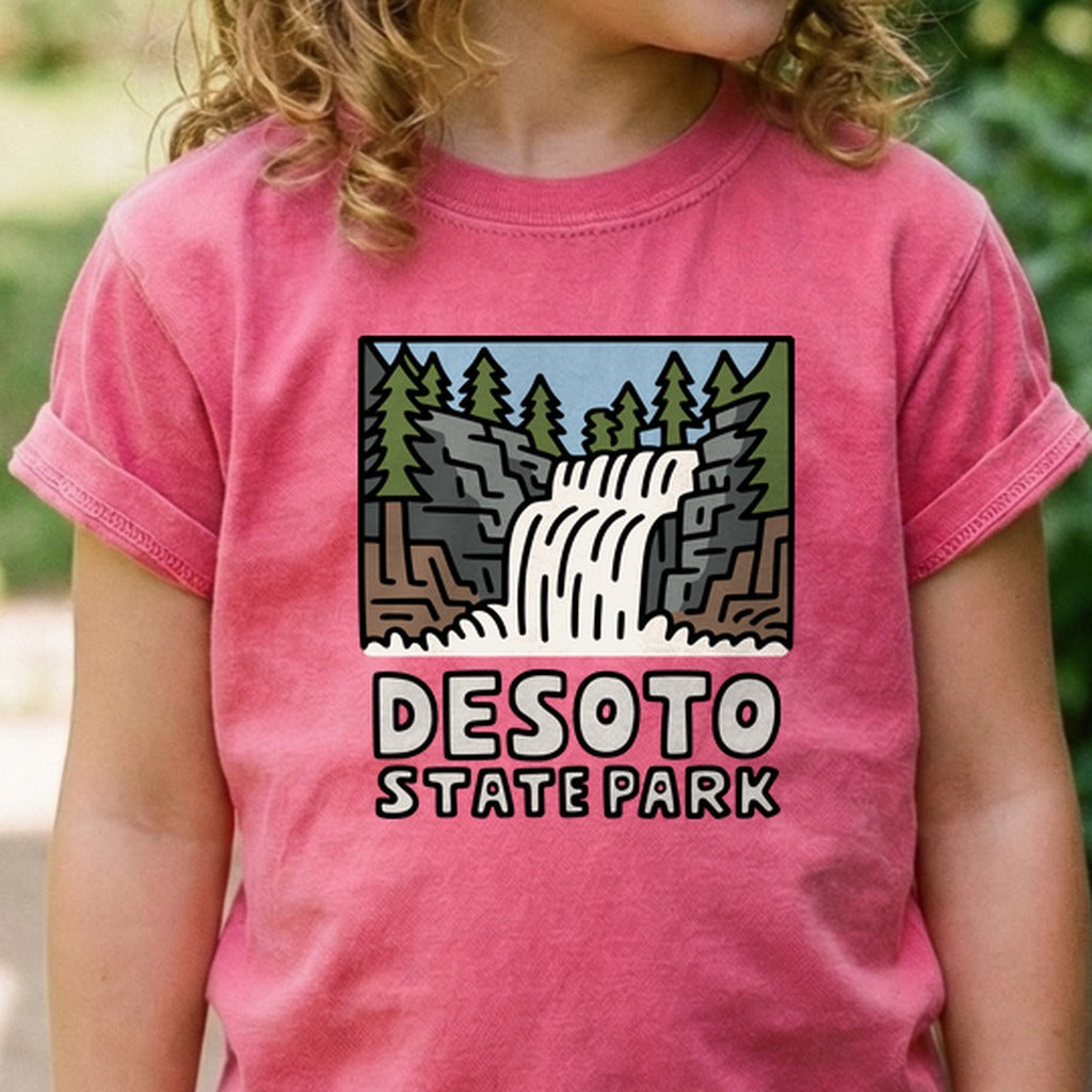 Desoto State Park Kids Cotton T-Shirt