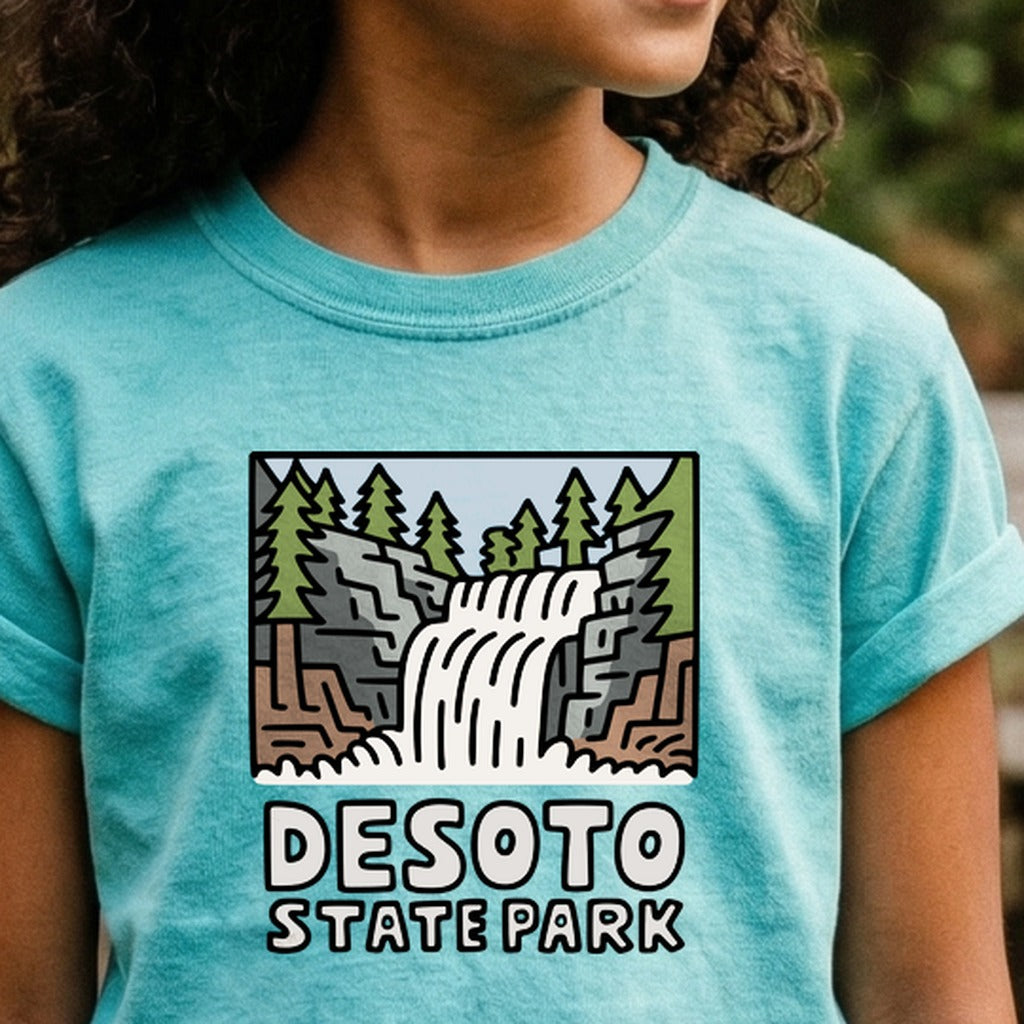 Desoto State Park Kids Cotton T-Shirt