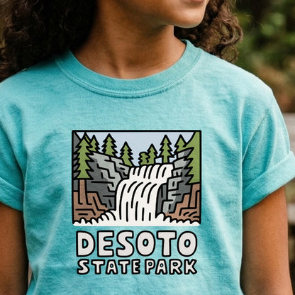 Desoto State Park Kids Cotton T-Shirt