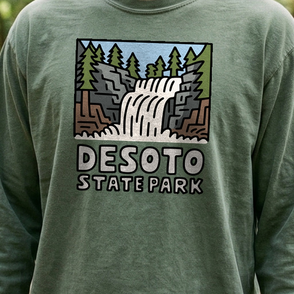 Desoto State Park Cotton Long Sleeve
