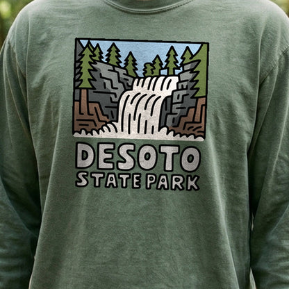 Desoto State Park Cotton Long Sleeve