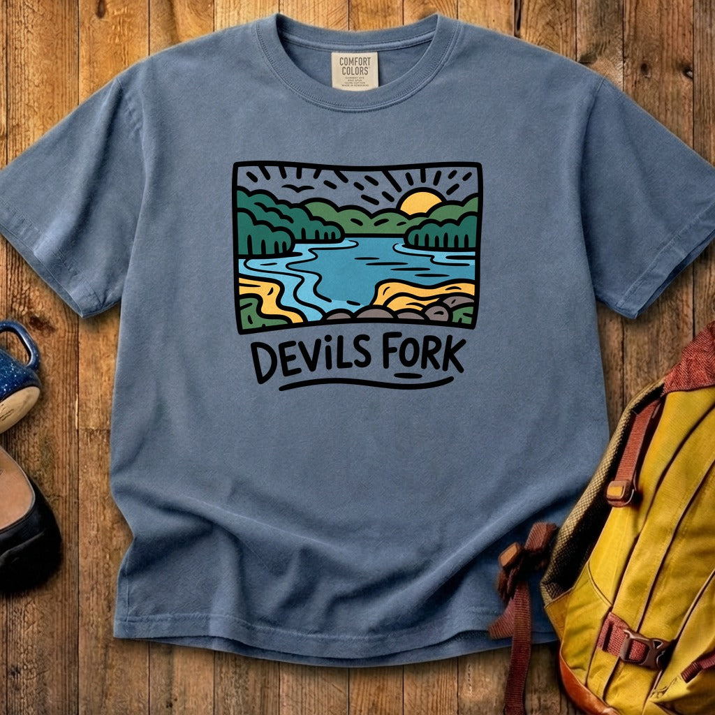 Devil’s Fork State Park Cotton T-Shirt