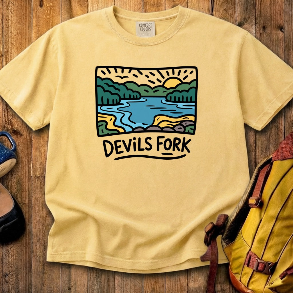 Devil’s Fork State Park Cotton T-Shirt
