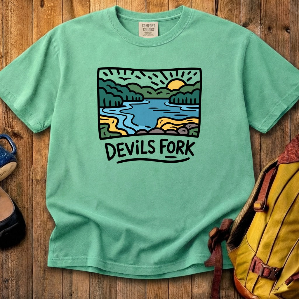 Devil’s Fork State Park Cotton T-Shirt