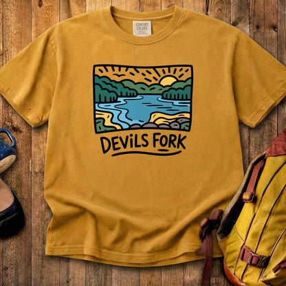 Devil’s Fork State Park Cotton T-Shirt