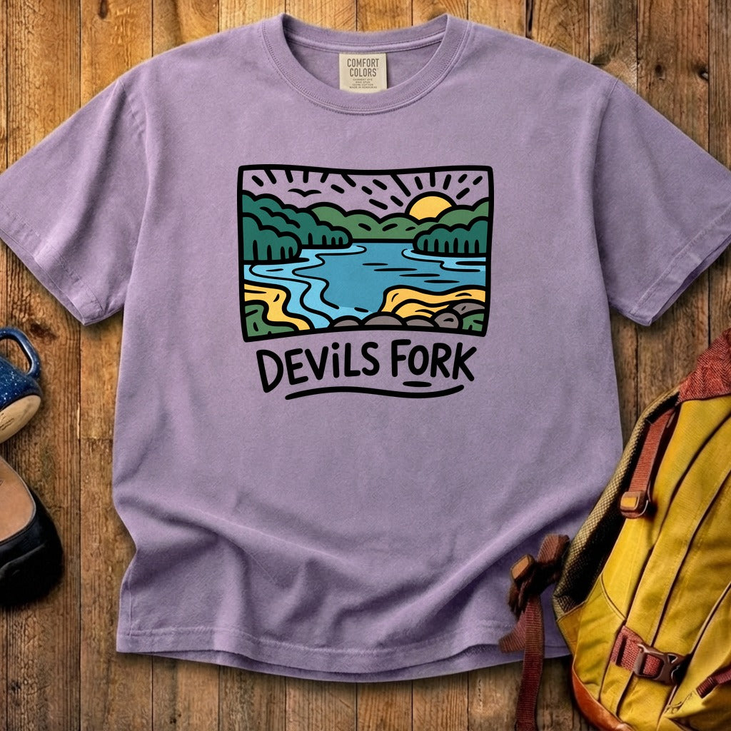 Devil’s Fork State Park Cotton T-Shirt