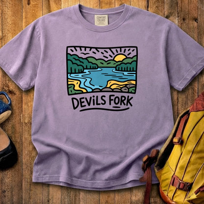 Devil’s Fork State Park Cotton T-Shirt