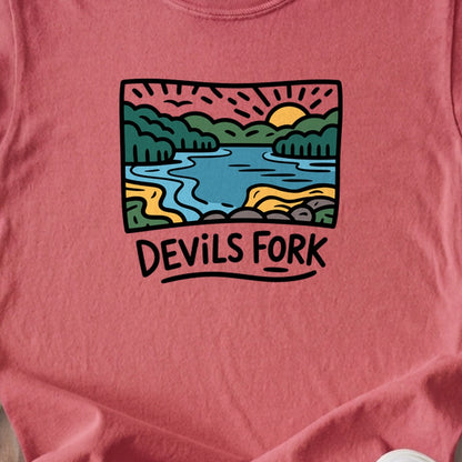 Devil’s Fork State Park Kids Cotton T-Shirt