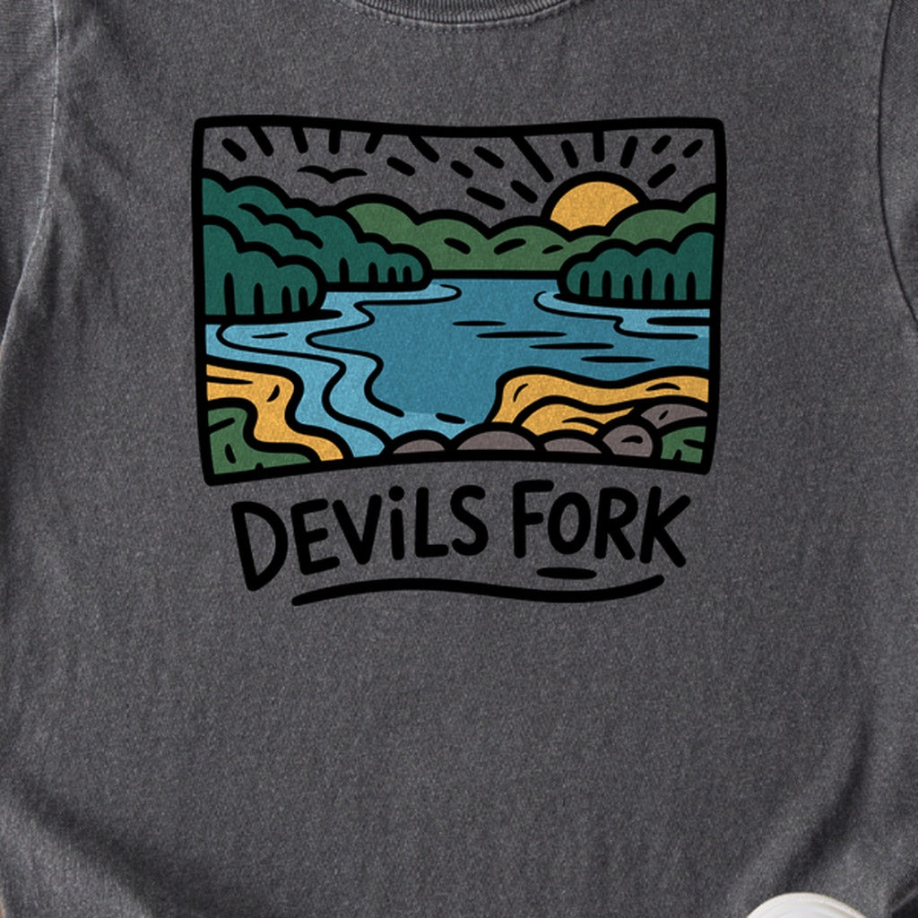 Devil’s Fork State Park Kids Cotton T-Shirt